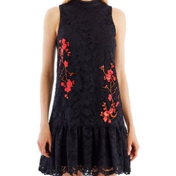 NWT, Nicole Miller, lace dress size 6 - Picture 2 of 8